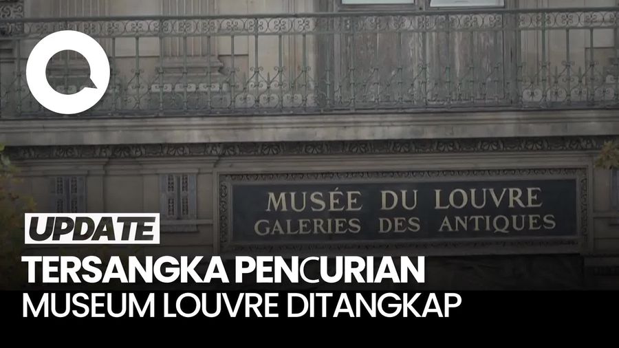 Video: Akhir Pelarian Pencuri Permata Museum Louvre di Paris Video: Akhir Pelarian Pencuri Permata Museum Louvre di Paris