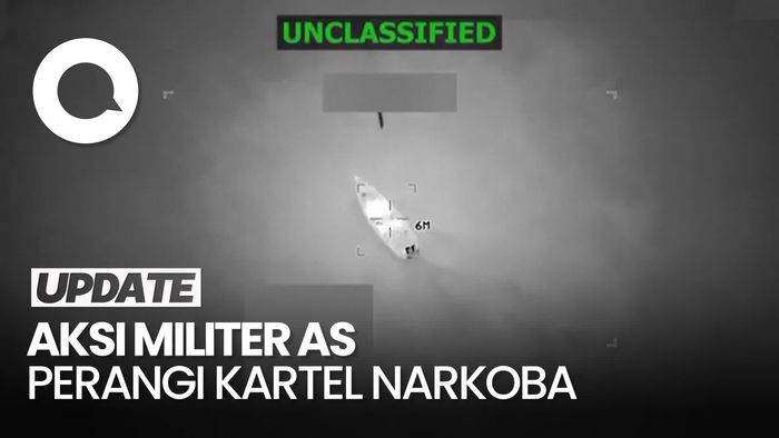 Video: Detik-detik Militer AS Tembak Kapal Pengangkut Narkoba di Laut Karibia Video: Detik-detik Militer AS Tembak Kapal Pengangkut Narkoba di Laut Karibia