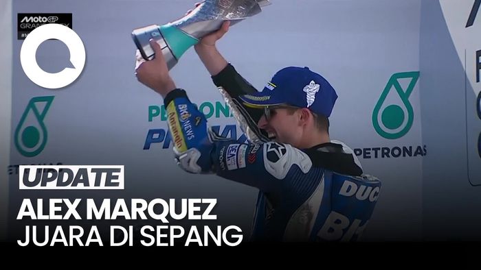 Video: Alex Marquez Tak Terbendung di MotoGP Malaysia