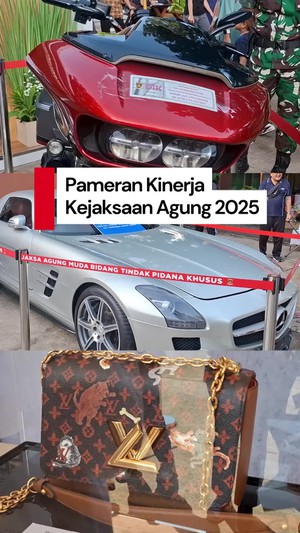 Video: Barang-barang Mewah di Pameran Kinerja Kejagung 2025