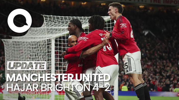 Video: Menang Lagi, Manchester United Kini Tembus 4 Besar Klasemen Video: Menang Lagi, Manchester United Kini Tembus 4 Besar Klasemen
