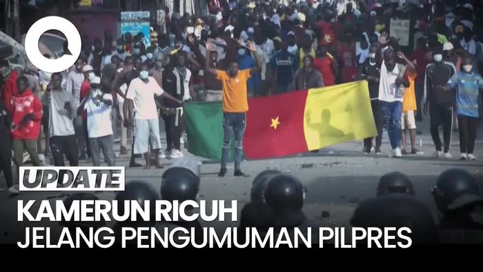 Video: Kerusuhan Pecah di Kamerun Jelang Pengumuman Hasil Pilpres