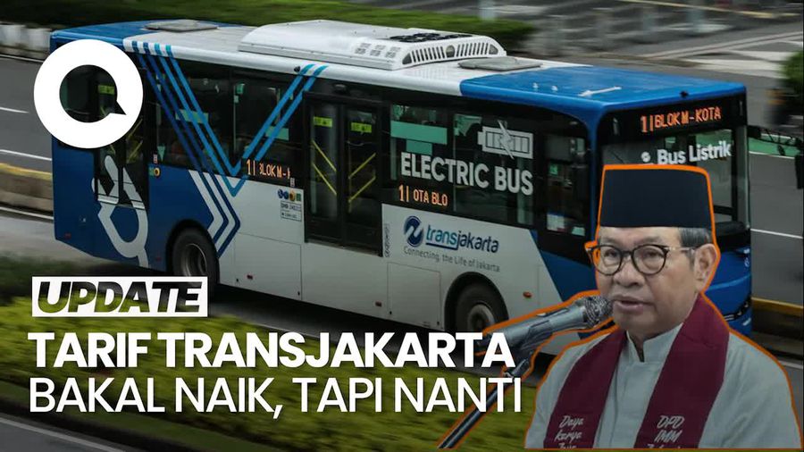 Video Pramono Akan Umumkan Kenaikan Tarif TransJ pada Saat yang Tepat Video Pramono Akan Umumkan Kenaikan Tarif TransJ pada Saat yang Tepat