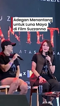 Video: Cerita Luna Maya Tenggelam di Sungai Saat Syuting Film Suzzanna
