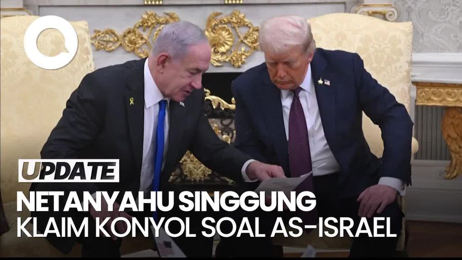 Video AS Disebut Kendalikan Israel, Netanyahu: Klaim Konyol Video AS Disebut Kendalikan Israel, Netanyahu: Klaim Konyol