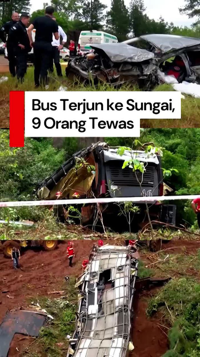Video Bus Jatuh ke Sungai di Argentina, 9 Orang Tewas dan 29 Terluka