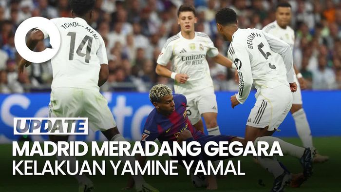 Video: Sederet Kelakuan Yamal yang Bikin Pemain Real Madrid Meradang