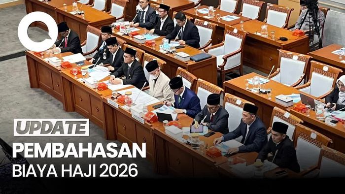 Video Komisi VIII DPR-Menhaj Rapat, Targetkan Biaya Haji 2026 Turun