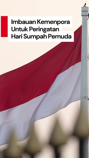 Video: Kemenpora Imbau Warga +62 Kibarkan Bendera Merah Putih Besok!