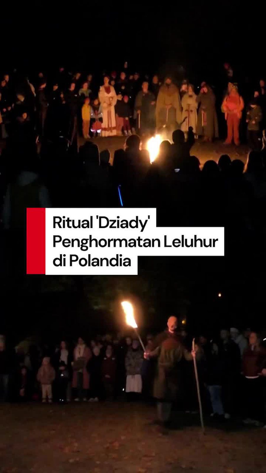 Video: Ritual Mengenang Leluhur Dziady Polandia Jelang Halloween