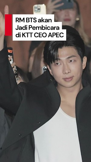 Video: RM BTS akan Jadi Idol Pertama Pidato di KTT CEO APEC