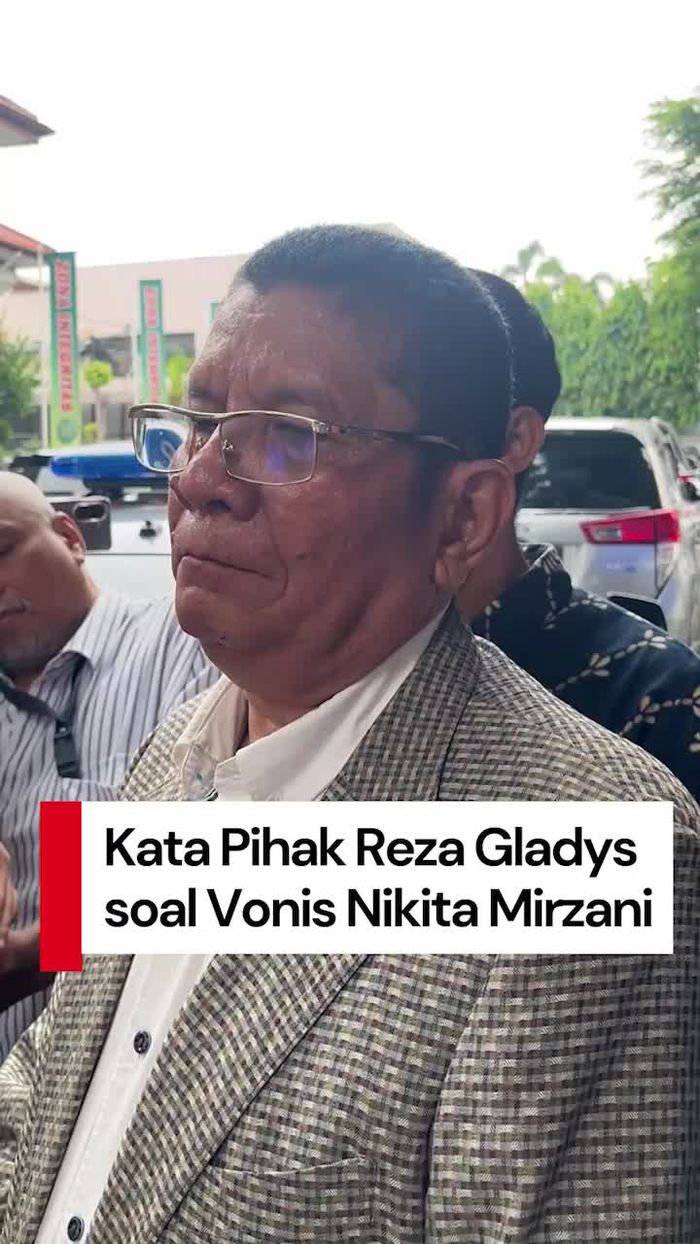 Video Respons Pihak Reza Gladys atas Vonis Nikita Mirzani