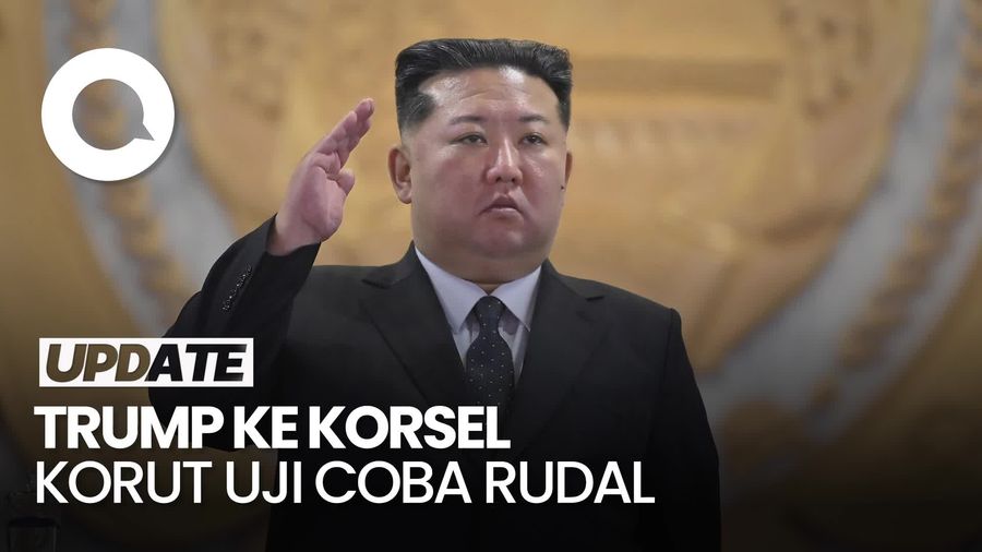 Video: Korut Uji Coba Rudal Balistik Jelang Kedatangan Trump ke Korsel Video: Korut Uji Coba Rudal Balistik Jelang Kedatangan Trump ke Korsel