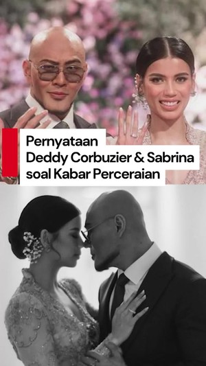 Video: Postingan Deddy Corbuzier-Sabrina soal Keputusan Bercerai
