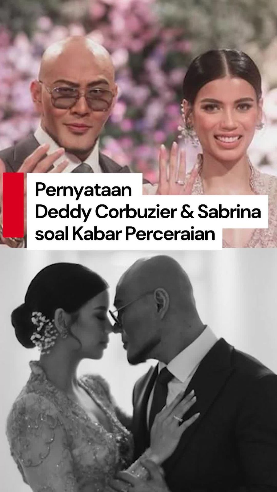Video: Postingan Deddy Corbuzier-Sabrina soal Keputusan Bercerai