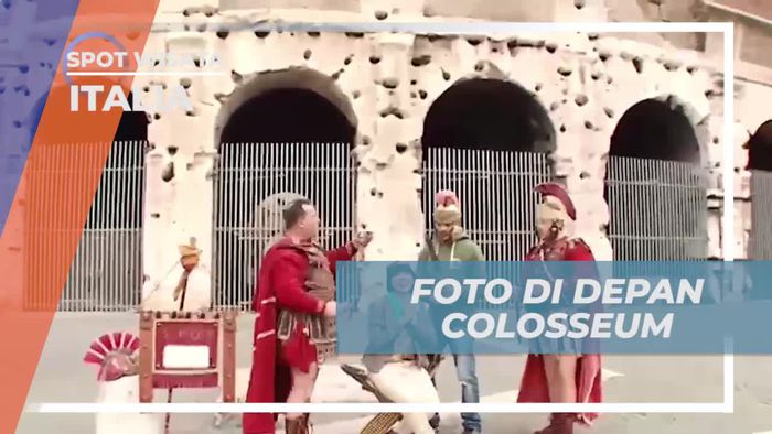 Mengabadikan Momen di Depan Colosseum dan Menyelami Sejarahnya di Italia  