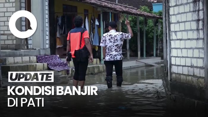 Video Kondisi Terkini Banjir Merendam Permukiman hingga Pemakaman di Pati Video Kondisi Terkini Banjir Merendam Permukiman hingga Pemakaman di Pati