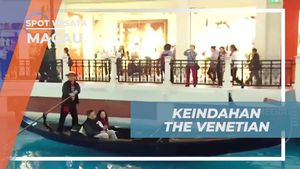 Menikmati Keindahan dan Kemewahan The Venetian, termasuk Kanal dan Gondola di Macau  