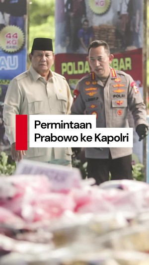 Video 3 Permintaan Prabowo ke Kapolri: Berantas Narkoba, Penyelundupan, Judol