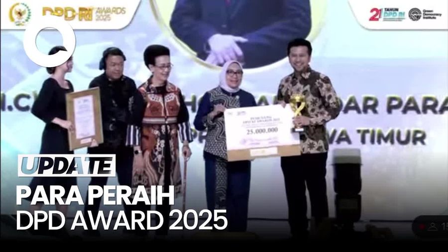 Video DPD Award 2025, Angkat Kiprah Tokoh Daerah ke Panggung Nasional