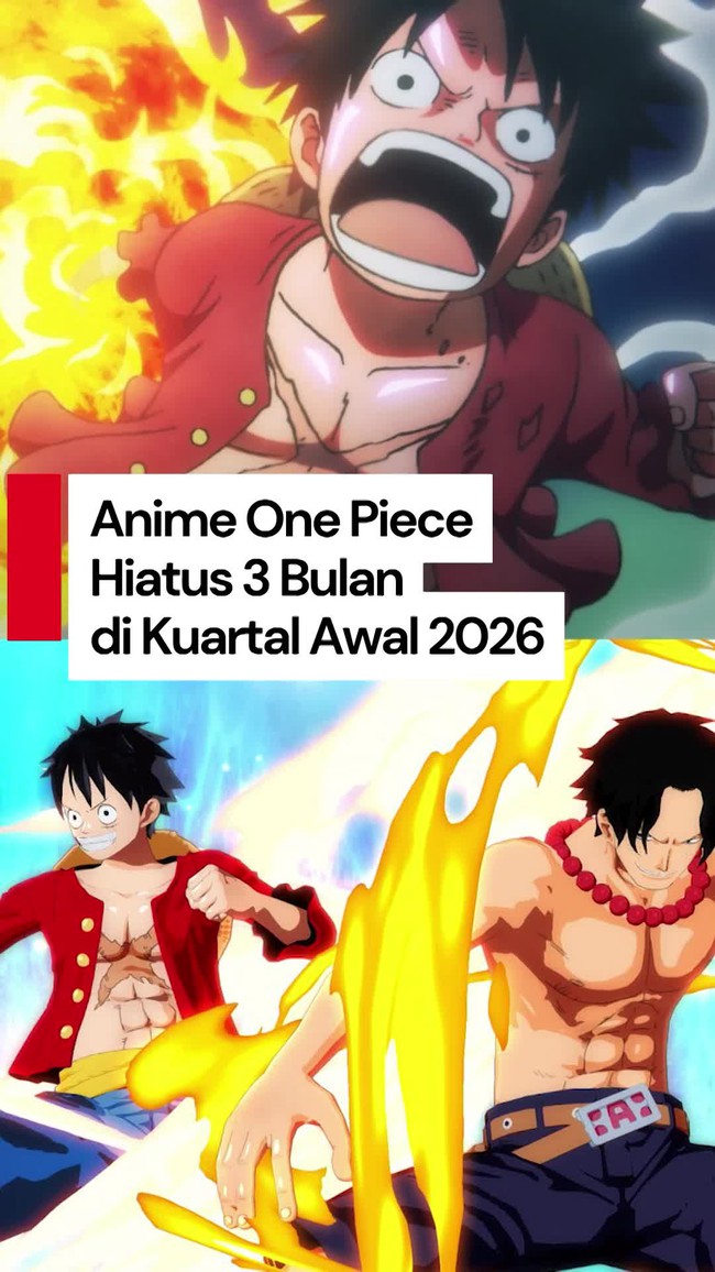 Video: Yah! One Piece Bakal Rehat 3 Bulan di 2026, Tayang Lagi April Video: Yah! One Piece Bakal Rehat 3 Bulan di 2026, Tayang Lagi April