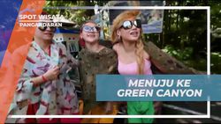 Melakukan Perjalanan Menuju Green Canyon di Pangandaran  
