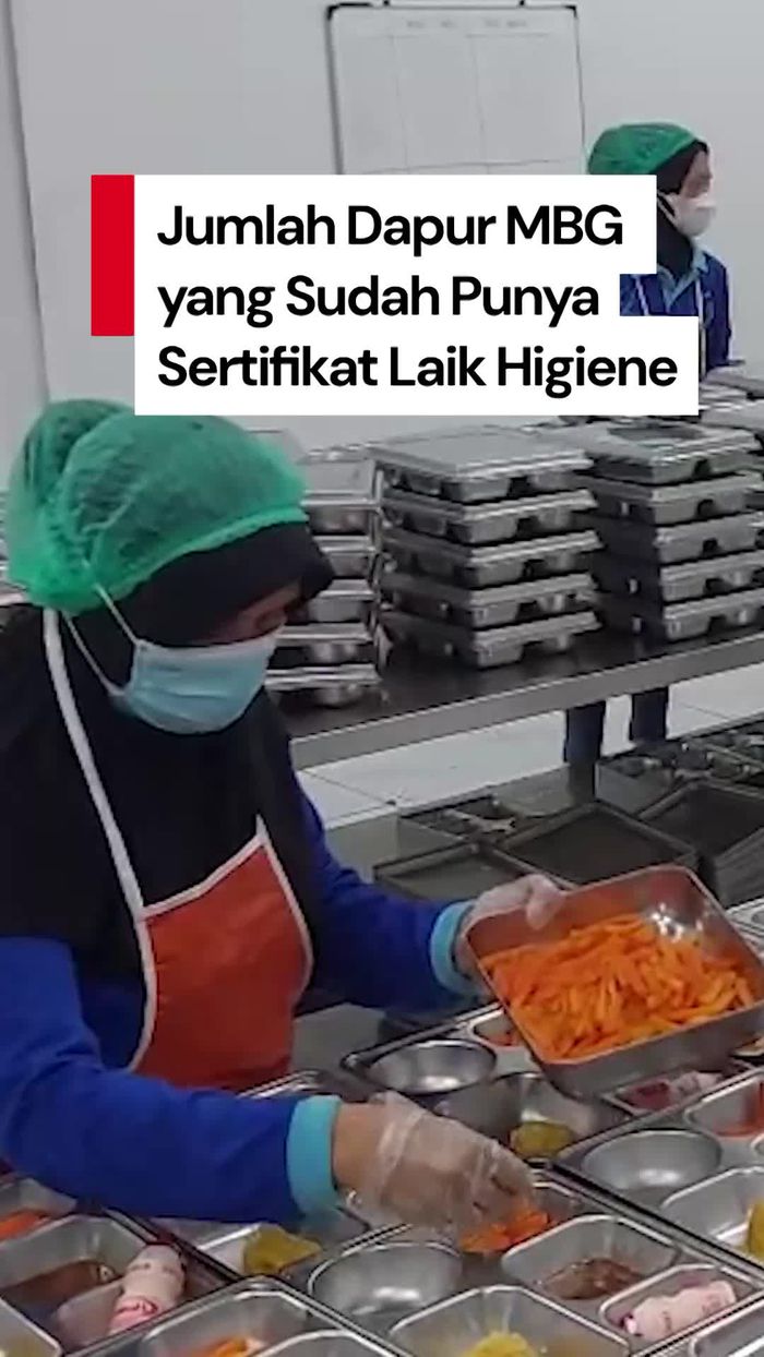 Video: Baru 690 dari 13 Ribu SPPG yang Punya Sertifikat Higiene