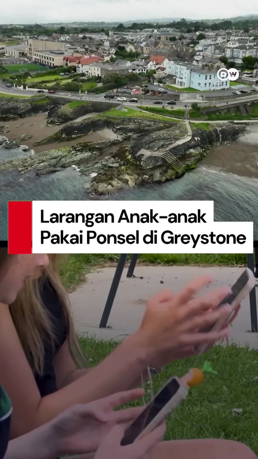 Video: Anak-anak Dilarang Pakai HP di Greystone Irlandia, Kenapa?