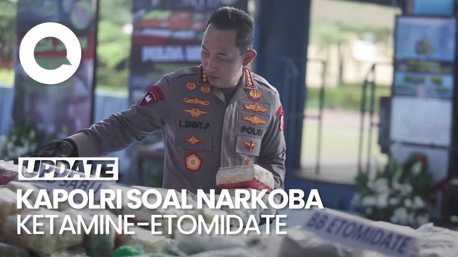 Video Tren Narkoba Baru Ketamine-Etomidate, Kapolri Cari Terobosan Hukum Video Tren Narkoba Baru Ketamine-Etomidate, Kapolri Cari Terobosan Hukum