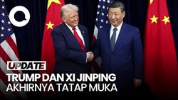 Video: Momen Trump-Xi Jinping Duduk Satu Meja Bahas Perang Dagang