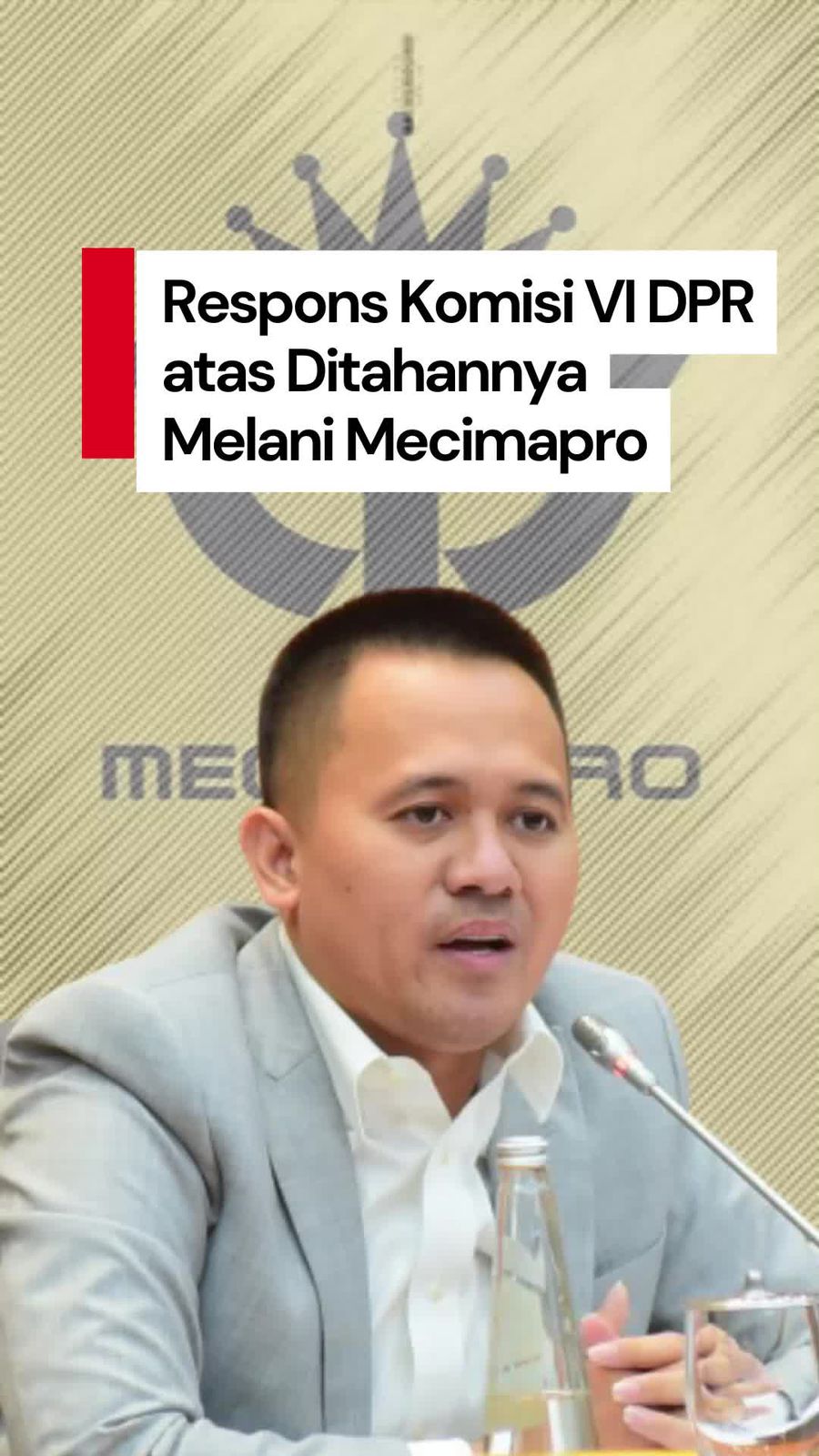 Video Melani Mecimapro Ditahan, DPR: Alarm Keras Bagi Promotor Indonesia!