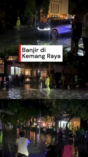 Video: Banjir di Kemang Raya, Lalin Dialihkan ke Antasari