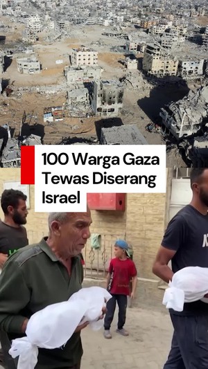 Video 100 Warga Gaza Tewas saat Gencatan Senjata, PBB: Mengerikan!
