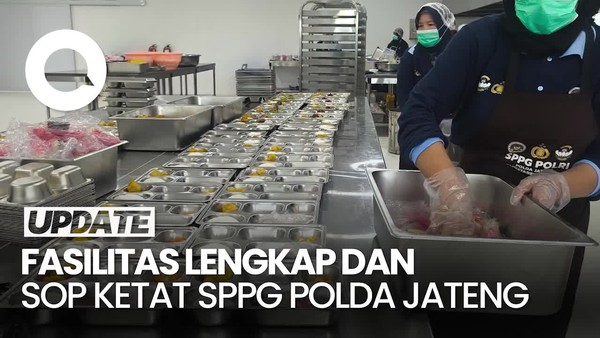 Video SPPG Polda Jateng dengan Fasilitas Lengkap-Food Security Ketat