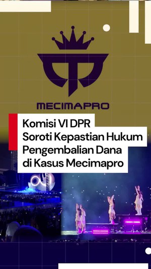 Video: Bos Mecimapro Ditahan, DPR Minta Refund Konser DAY6 Tetap Dituntaskan
