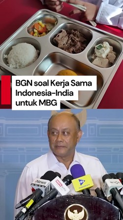 Video: Kata Kepala BGN soal Kolaborasi India untuk MBG