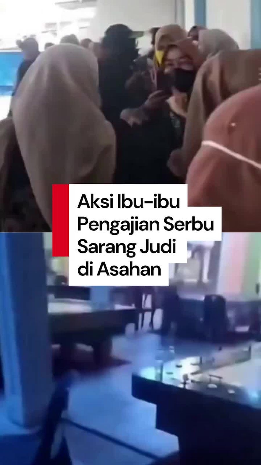 Video: Aksi Ibu-ibu Pengajian Geruduk Sarang Judi di Asahan Video: Aksi Ibu-ibu Pengajian Geruduk Sarang Judi di Asahan