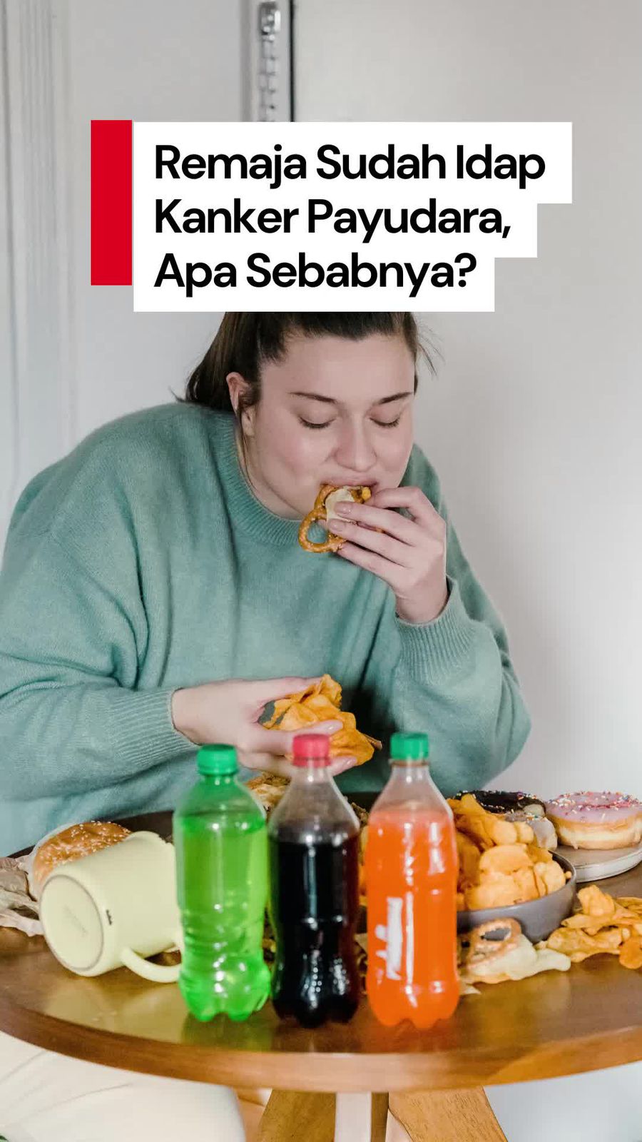 Video: Gaya Hidup Tak Sehat Picu Kanker Payudara pada Remaja Video: Gaya Hidup Tak Sehat Picu Kanker Payudara pada Remaja