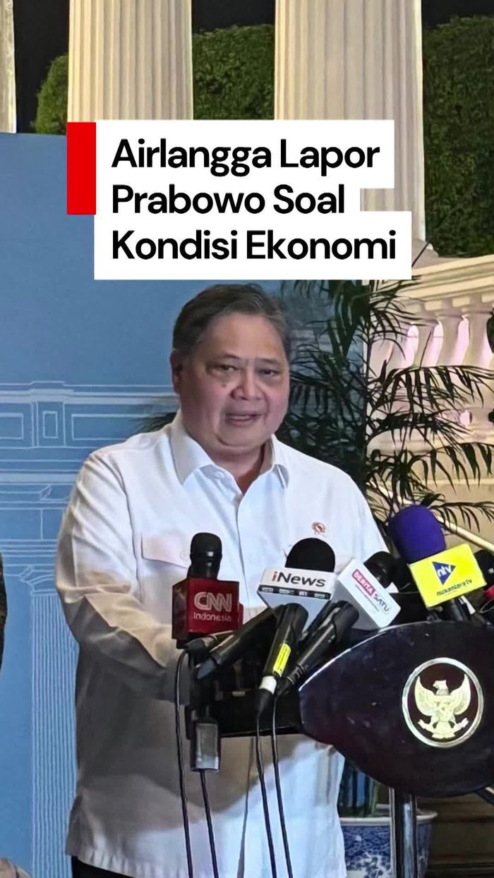 Video Airlangga Sebut Kondisi Ekonomi Baik, Investasi Tembus Rp 1.434 T