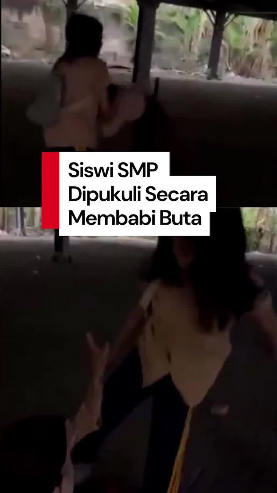 Video: Siswi SMP di Tangerang Dipukuli gegara Dituding Jadi Informan Polisi