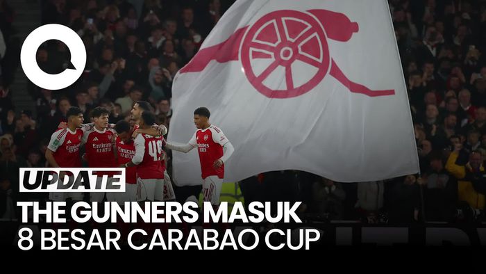 Video Arsenal Vs Brighton: Menang 2-0, The Gunners ke Perempatfinal Carabao Cup