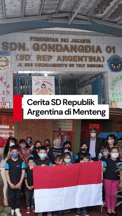 Video: Kisah SDN Gondangdia 01, Sekolah yang Berjuluk SD Republik Argentina
