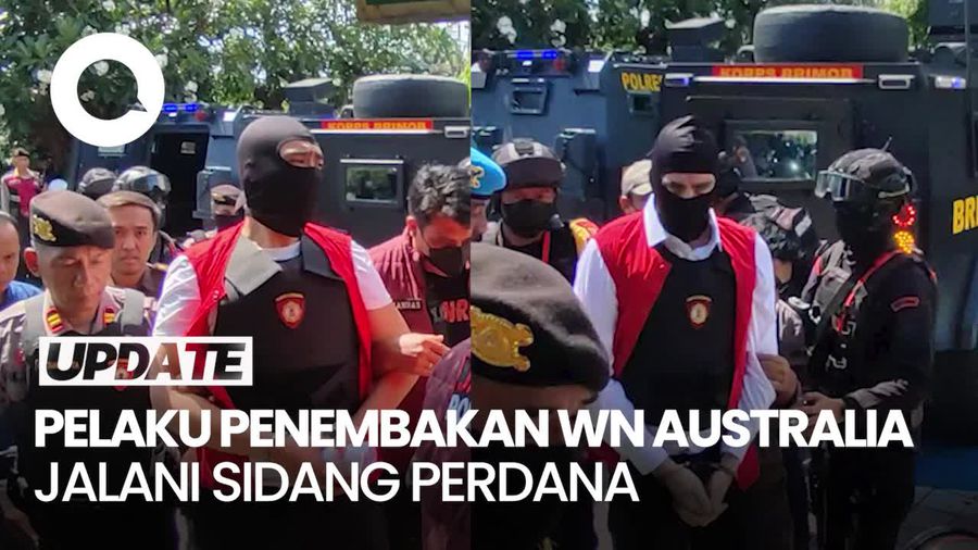 Video: Sidang Perdana 3 Pelaku Penembakan WN Australia di Bali Video: Sidang Perdana 3 Pelaku Penembakan WN Australia di Bali