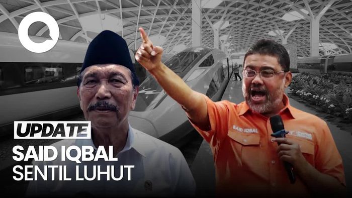 Video Said Iqbal Sentil Luhut: Urus Aja Whoosh, Jangan Buruh