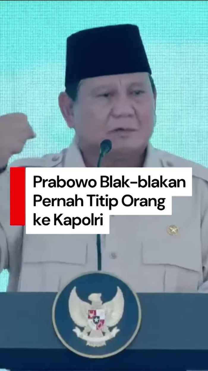 Video: Dengar Lagi Pernyataan Prabowo saat Membahas Orang Titipan