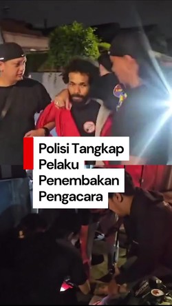 Video: Detik-detik Penembak Pengacara di Tanah Abang Dibekuk Polisi