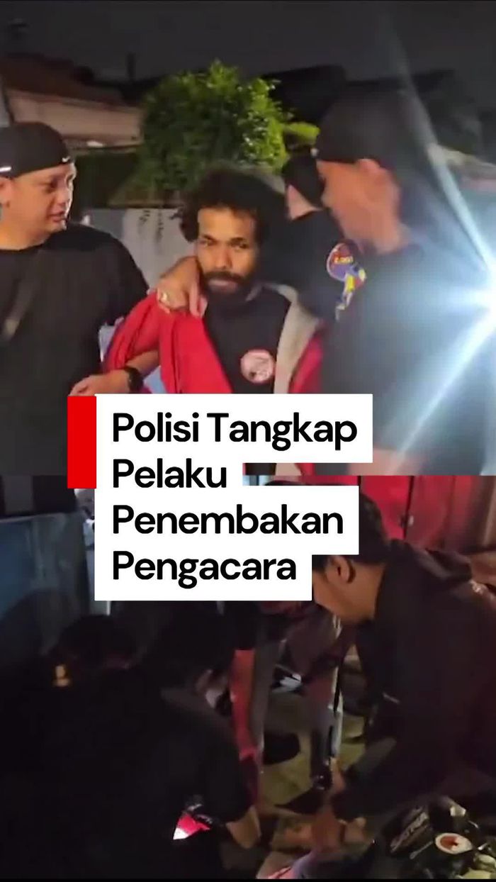 Video: Detik-detik Penembak Pengacara di Tanah Abang Dibekuk Polisi