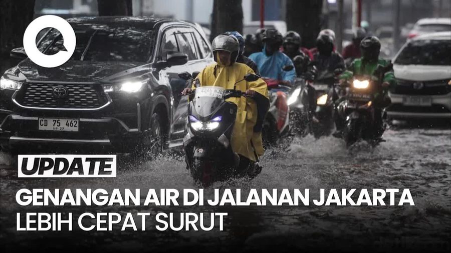 Video: Cara Pramono Atasi Banjir di Jalanan Jakarta, Kini Lebih Cepat Surut Video: Cara Pramono Atasi Banjir di Jalanan Jakarta, Kini Lebih Cepat Surut