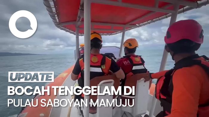 Video: Bocah 3 Tahun di Mamuju Hilang Diduga Tenggelam di Pulau Saboyan
