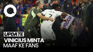 Video: Vinicius Minta Maaf Usai Ngamuk di El Clasico